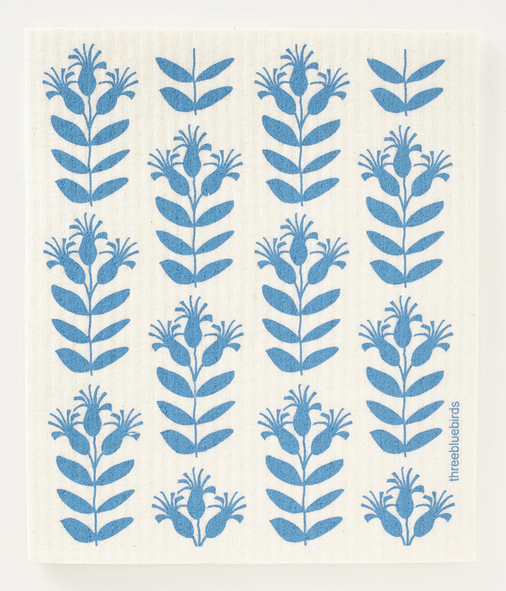 Swedish Dishcloth | Three Bluebirds Cleaning Cloth
