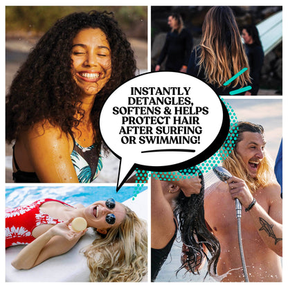 Dip Conditioner Bar & After Swim Detangler - Coconut & Almond