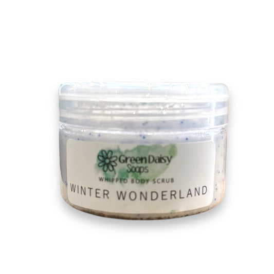 Winter Wonderland Body Scrub | Green Daisy Soap