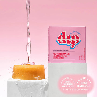Dip Conditioner Bar & After Swim Detangler | Rosewater & Jasmine