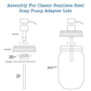 Foaming Pump | Metal Jar Dispenser | Pump Only