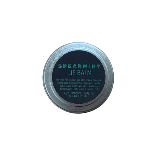 Lip Balm | Spearmint | 1oz Tin