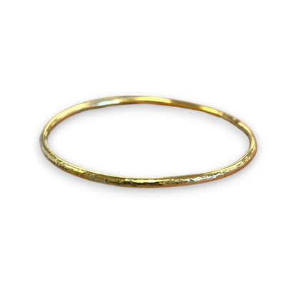 Brass Bangles | Handmade | Tangerine by C