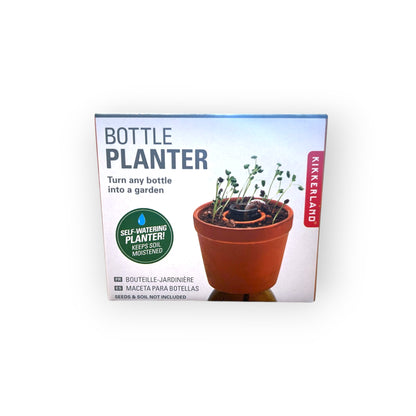 Bottle Planter | Self-Watering Terracotta Bottle Planter