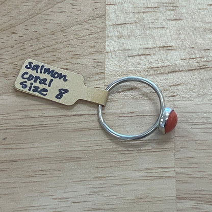 Sterling Silver Rings | Handmade | Tangerine by C