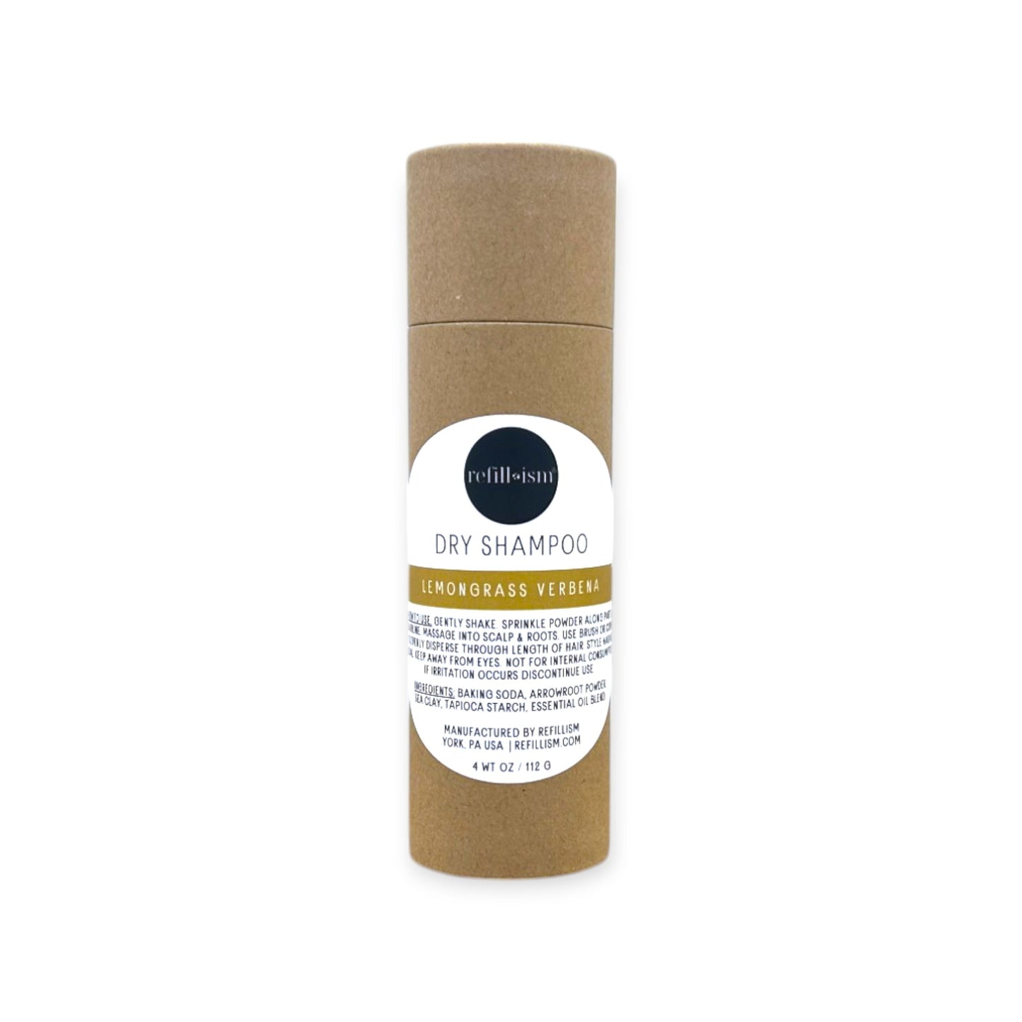 Dry Shampoo | Lemongrass Verbena | 4oz Shaker