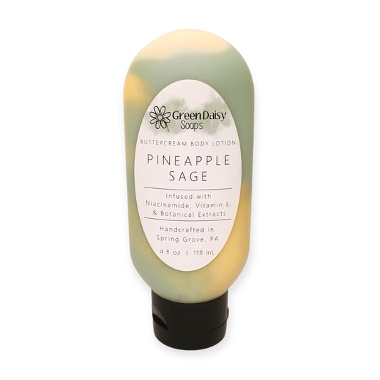 Pineapple Sage | Body Lotion | Green Daisy Soaps