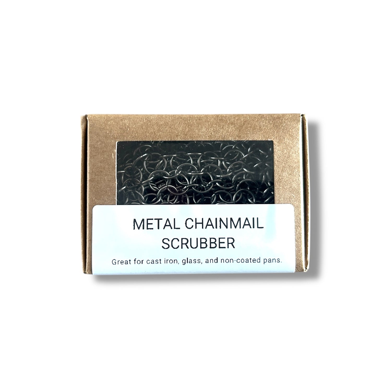 Metal Scrubber | Boxed | Stainless Steel Chainmail Dish Sponge