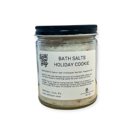 Bath Salt | Holiday Cookie | 8oz | Limited Time