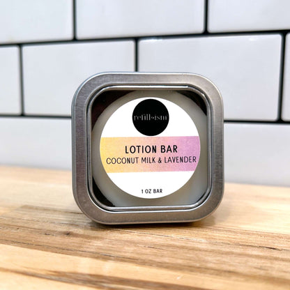 Lotion Bar | Tin | Coconut Milk & Lavender