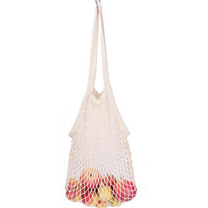 Natural | Large French Market Bag | Reusable Net Shopping Bag