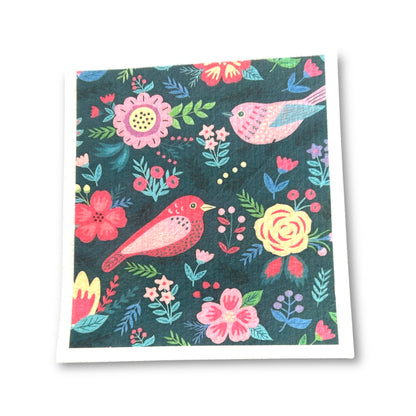 Swedish Dishcloth | Chickens & Birds | Fun Eco-Friendly Kitchen Cleaning
