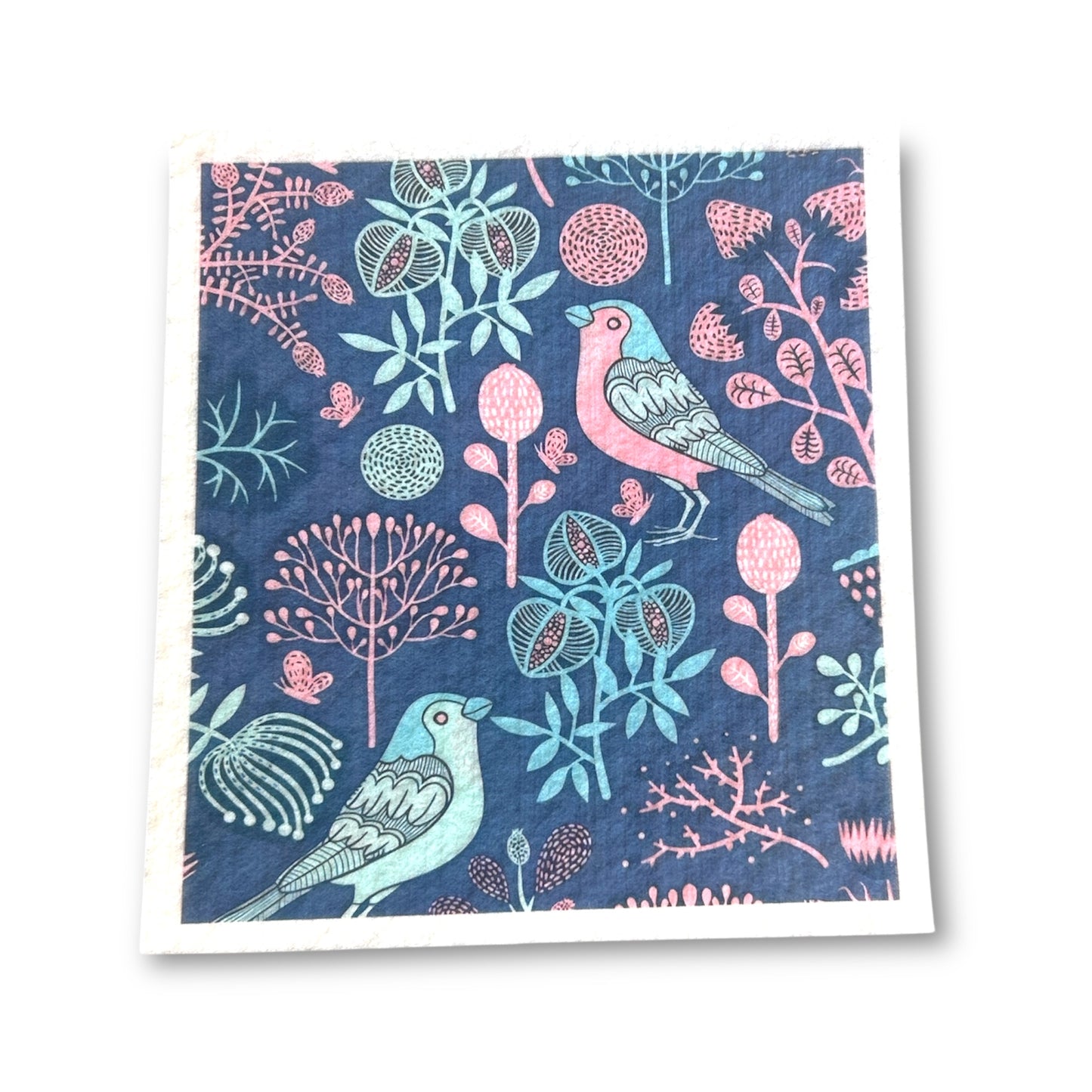Swedish Dishcloth | Chickens & Birds | Fun Eco-Friendly Kitchen Cleaning