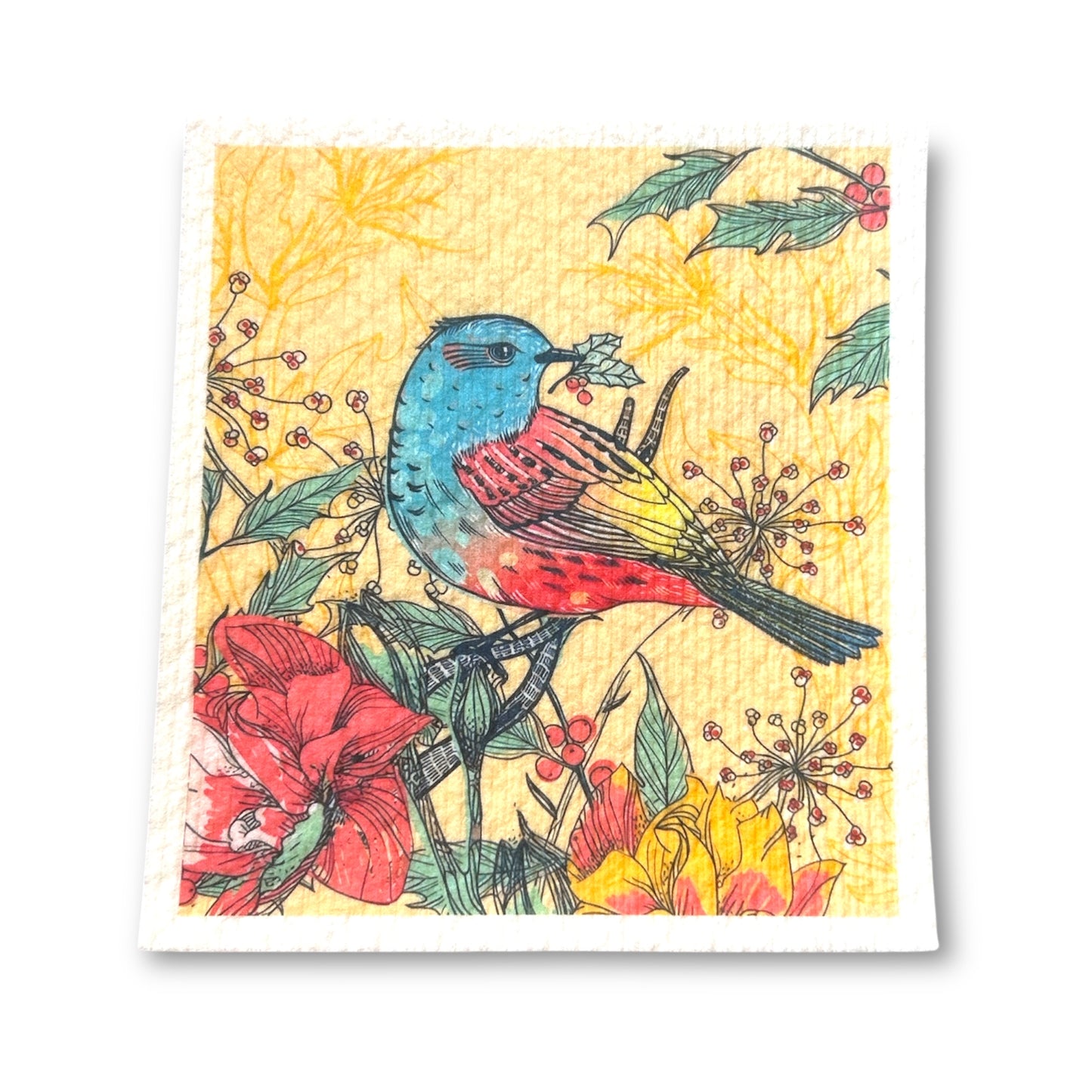 Swedish Dishcloth | Chickens & Birds | Fun Eco-Friendly Kitchen Cleaning
