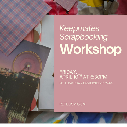 4/10 - Keepmates Scrapbooking Workshop