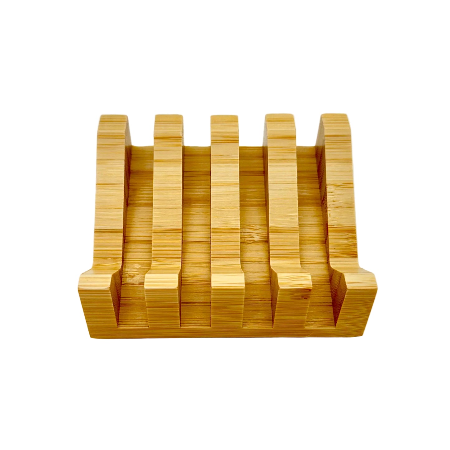 Slanted Wooden Soap Dish