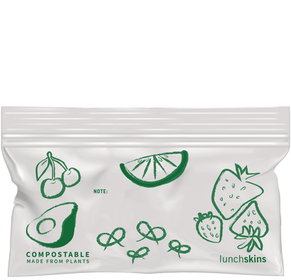 Ziptop Compostable Freezer-Safe Snack Storage Bags