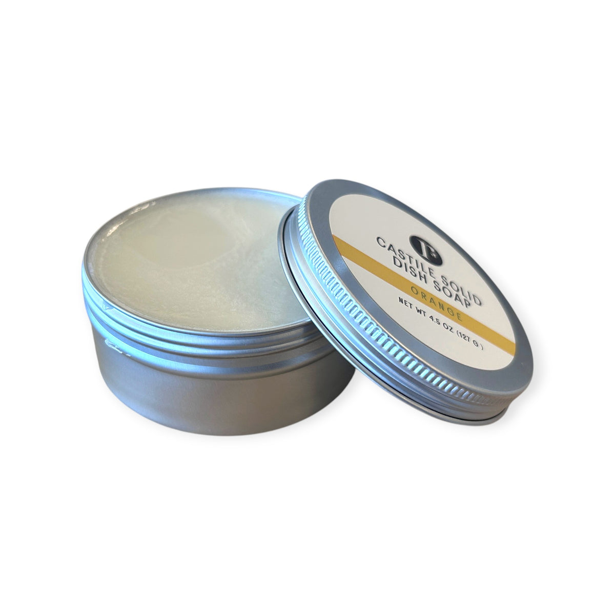 Castile Solid Dish Soap Tin | Dish Soap Bowl