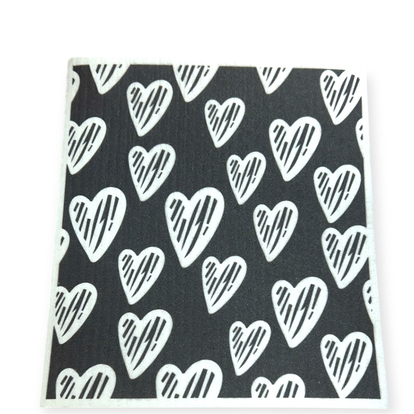 Swedish Dishcloth | Black & White | Fun Eco-Friendly Kitchen Cleaning