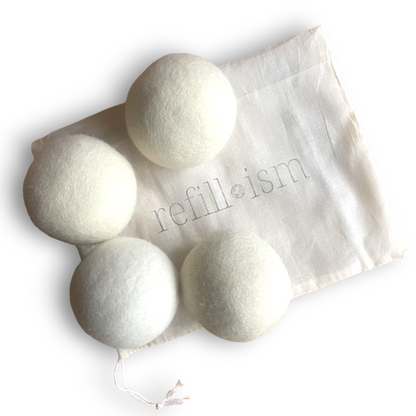 Bolas secadoras de lana | paquete de 4
