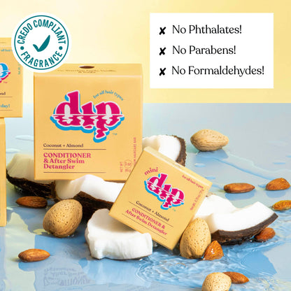 Dip Conditioner Bar & After Swim Detangler - Coconut & Almond