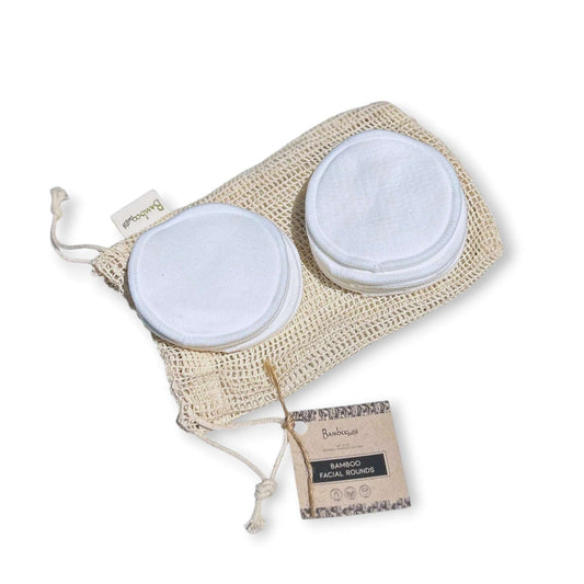 Bamboo Cotton Facial Rounds | 10pk - Personal Care