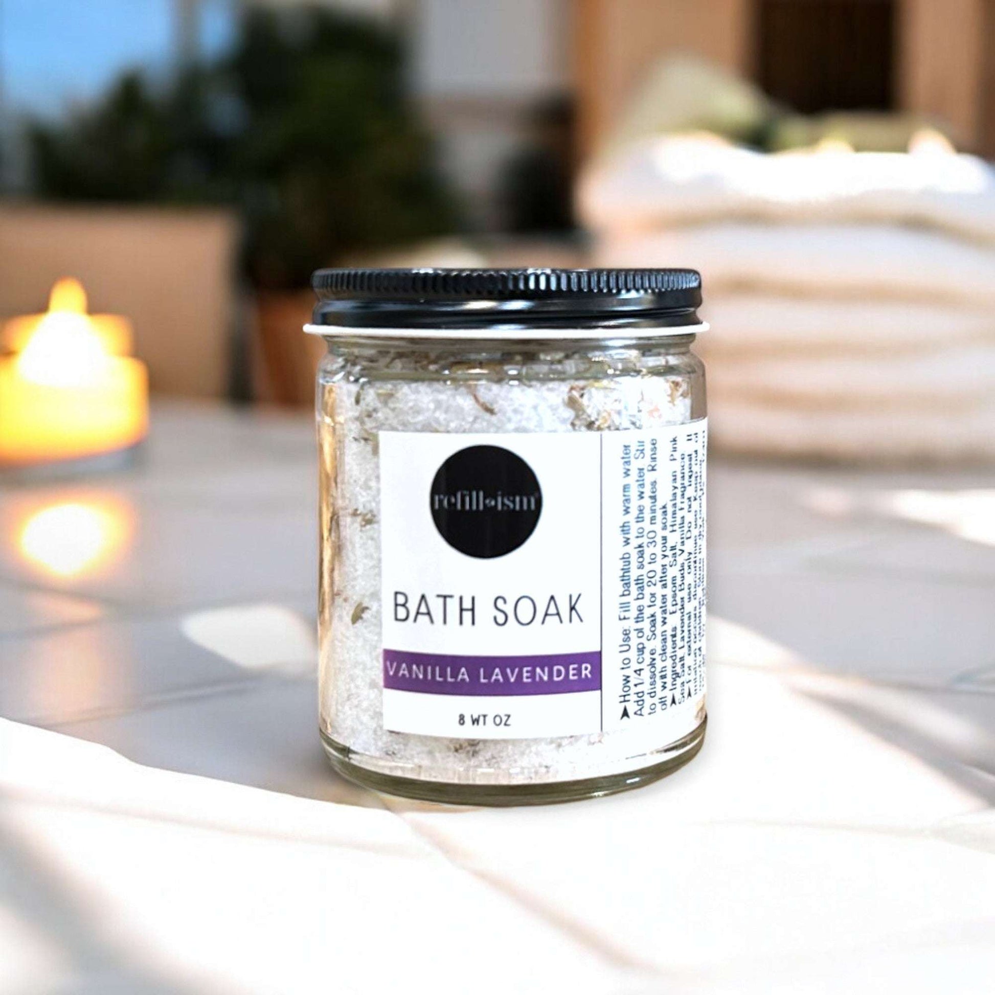 Bath Soak | Bath Salts | Vanilla Lavender