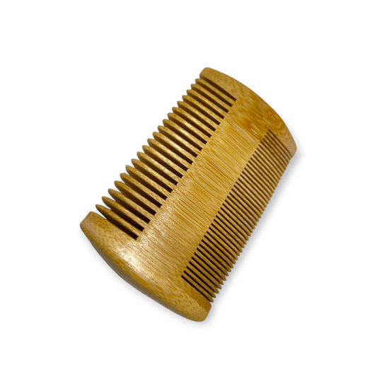 Bamboo Beard Comb | Pocket Hair Comb