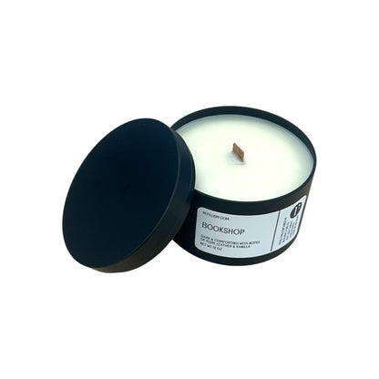 Candle | 12oz | Soy Wax | Black Metal Tin