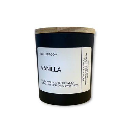 Candle | Vanilla | 8oz | Soy Wax