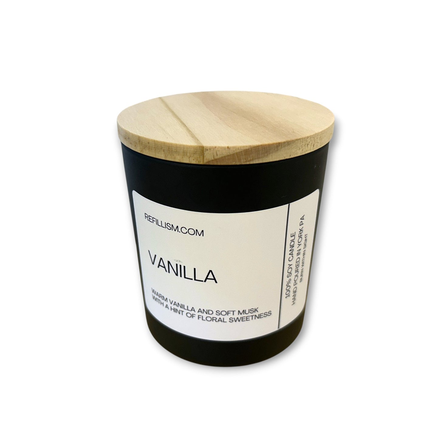 Candle | Vanilla | 8oz | Soy Wax