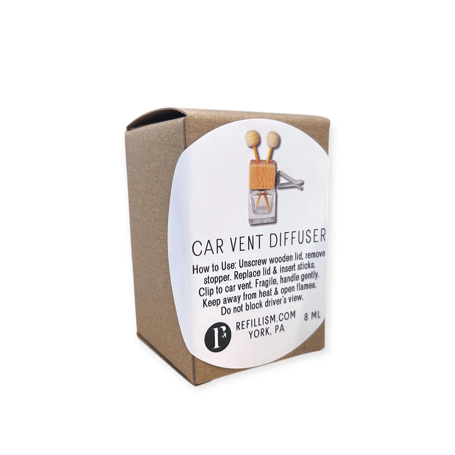 Car Vent Diffuser | Refillable Air Freshener