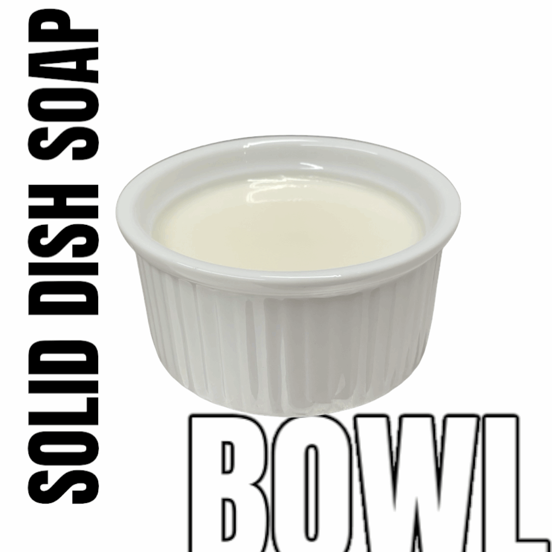 Castile Solid | Orange | Dish Soap Bowl - Home & Cleaning