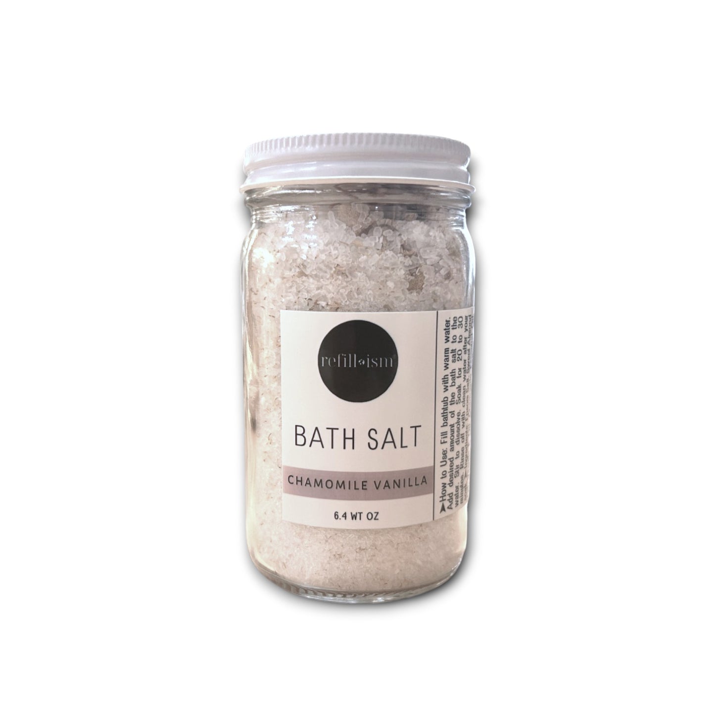 Bath Salt | Chamomile Vanilla | 6.4oz