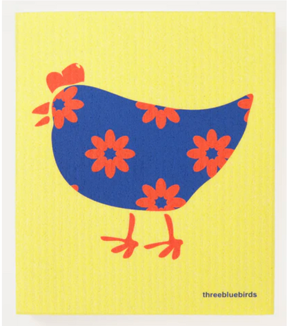 Swedish Dishcloth | Three Bluebirds Cleaning Cloth