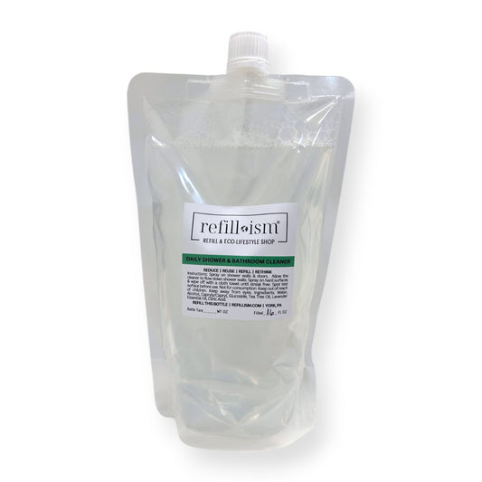 Cleaner | Daily Shower & Bathroom | Refill | 16oz Pouch - Home & Cleaning