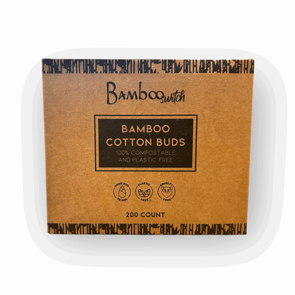 Cotton Ear Buds | Bamboo | 200ct | Ear Swabs - Personal Care