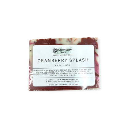 Holiday Scent Bar Soap | Luxury Artisan Soap | Green Daisy Soaps