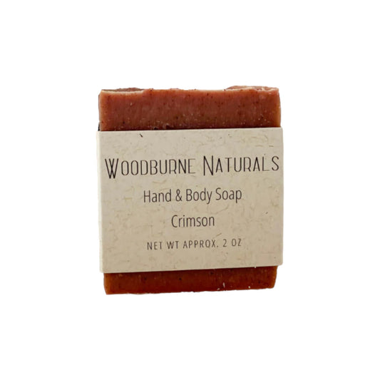Woodburne Naturals | Crimson | Soap Bar