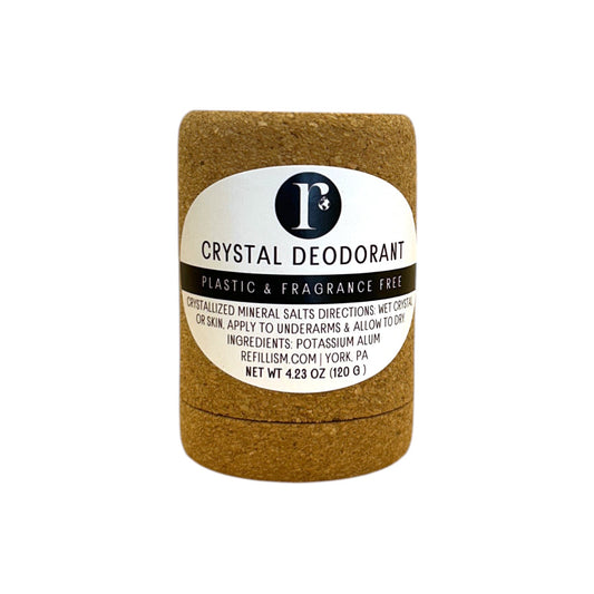 Crystal Deodorant | Cork Holder