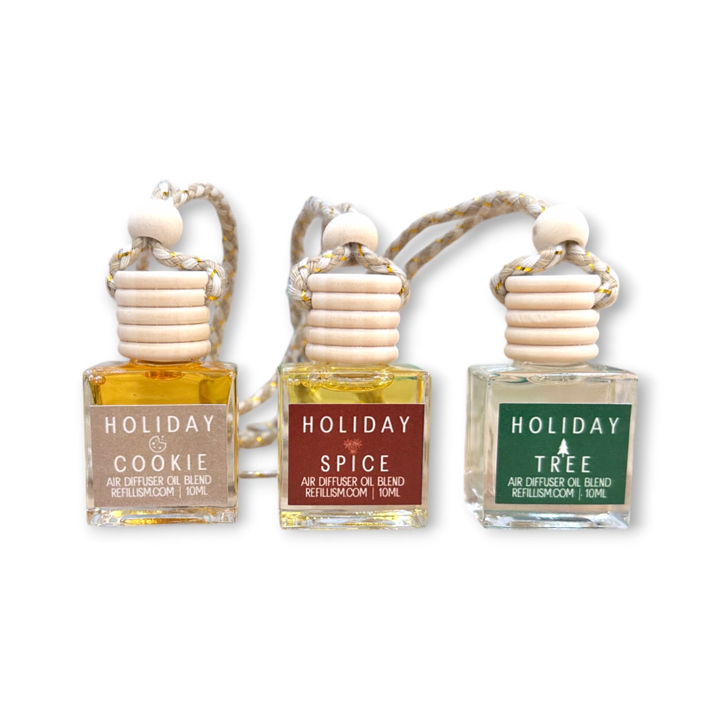 Holiday Hanging Diffuser | 3pk | Gift Set | Limited Edition