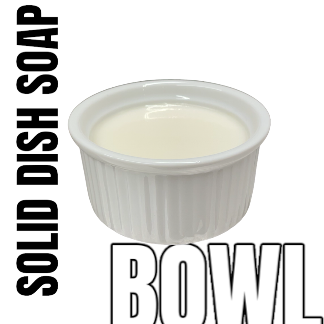 Castile Solid | Orange | Dish Soap Bowl