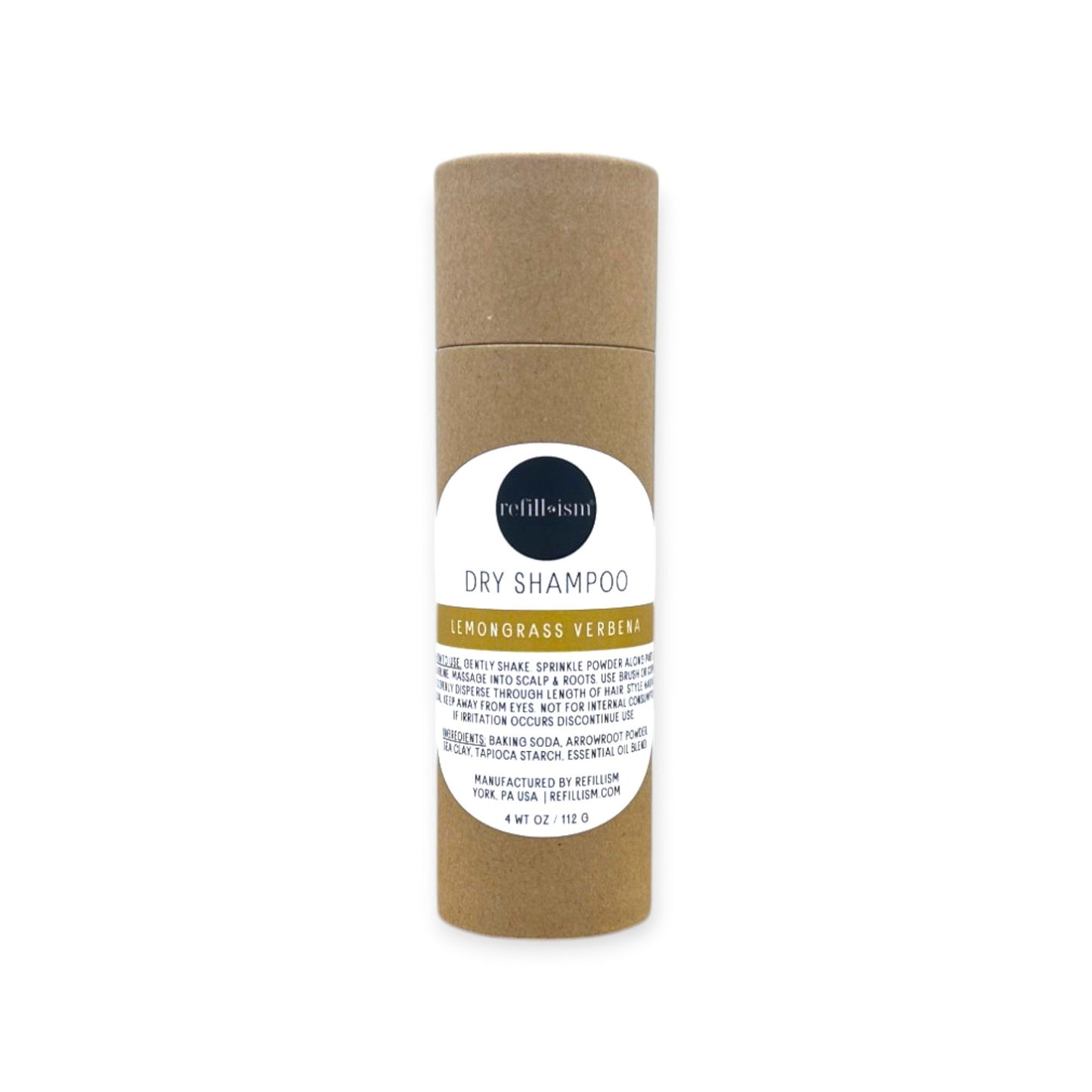 Dry Shampoo | Lemongrass Verbena | 4oz Shaker - Personal Care