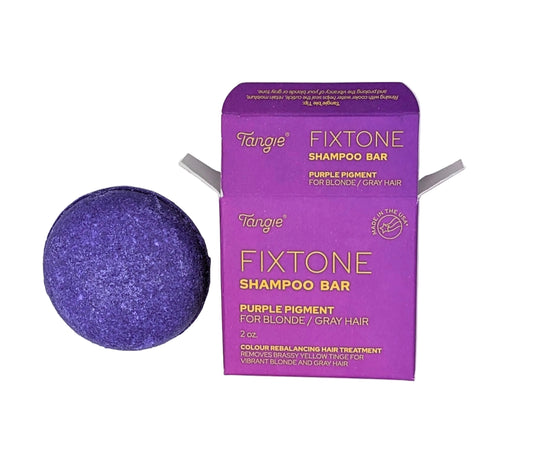 Shampoo Bar | Gray & Blonde Hair | Purple Fix Tone