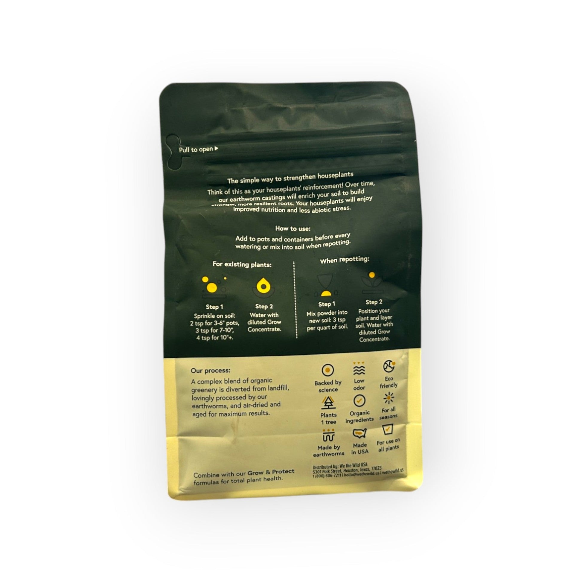 Enrich Powder Houseplant Food | Organic Fungi & Microbe Blend - Other Eco - Goods
