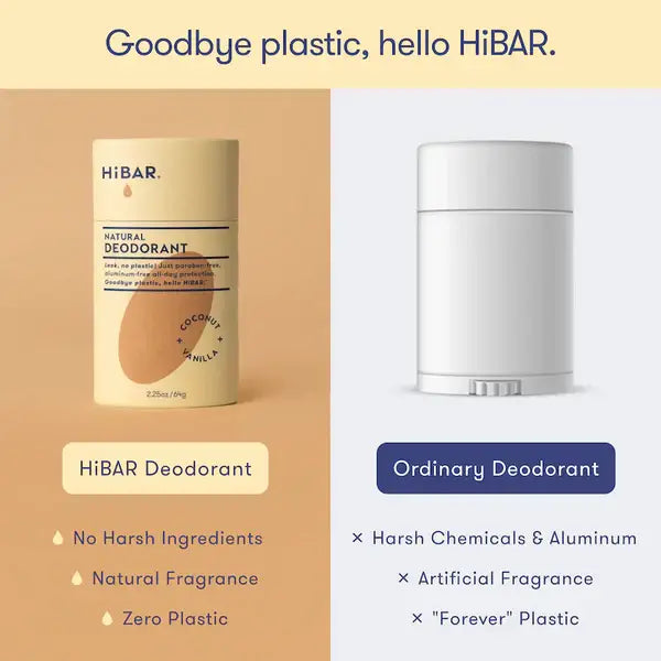 HiBAR Deodorant | Coconut + Vanilla
