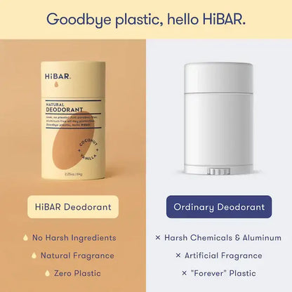 HiBAR Deodorant | Coconut + Vanilla