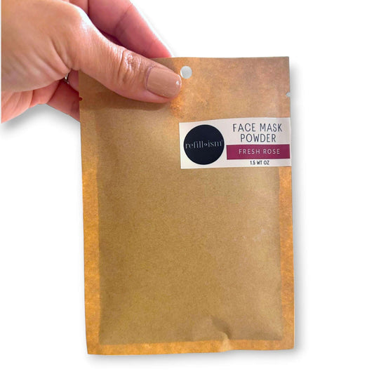 Face Mask Powder | Fresh Rose | 1.5oz Packet - Personal Care
