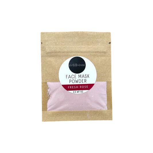 Face Mask Powder | Fresh Rose | Single Mask - Personal Care