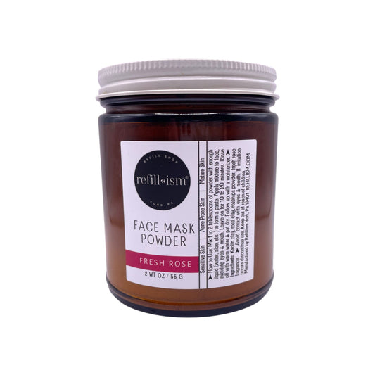 Face Mask Powder | Fresh Rose | Jar